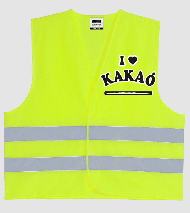  minta neonsárga pólón
