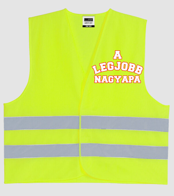  minta neonsárga pólón