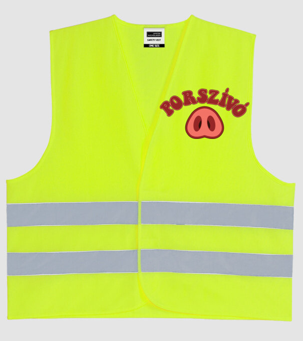  minta neonsárga pólón