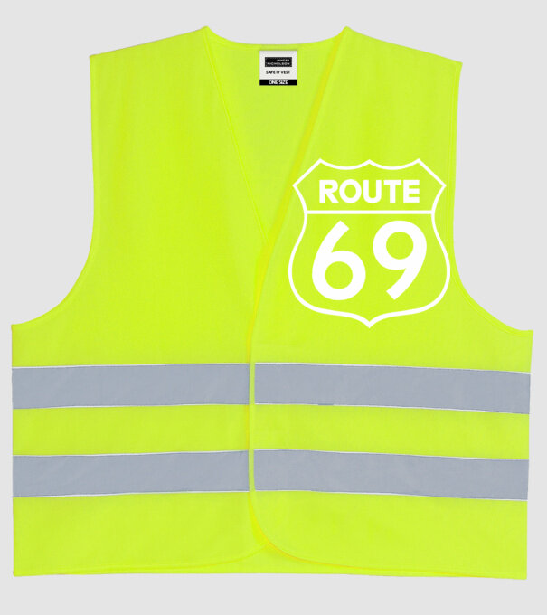  minta neonsárga pólón
