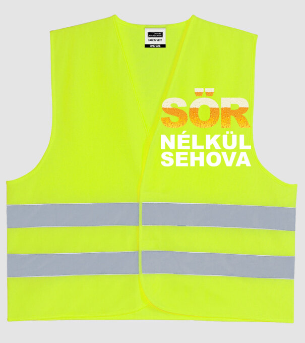  minta neonsárga pólón
