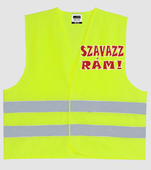  minta neonsárga pólón