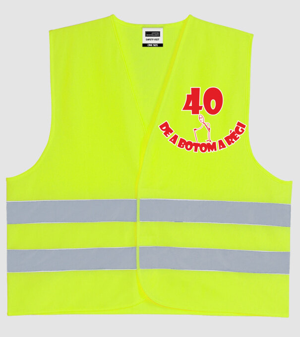  minta neonsárga pólón