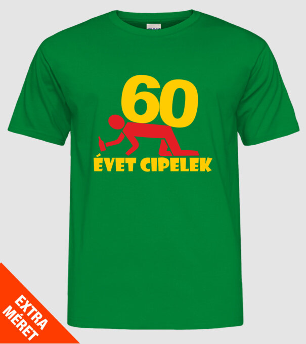  minta zöld pólón
