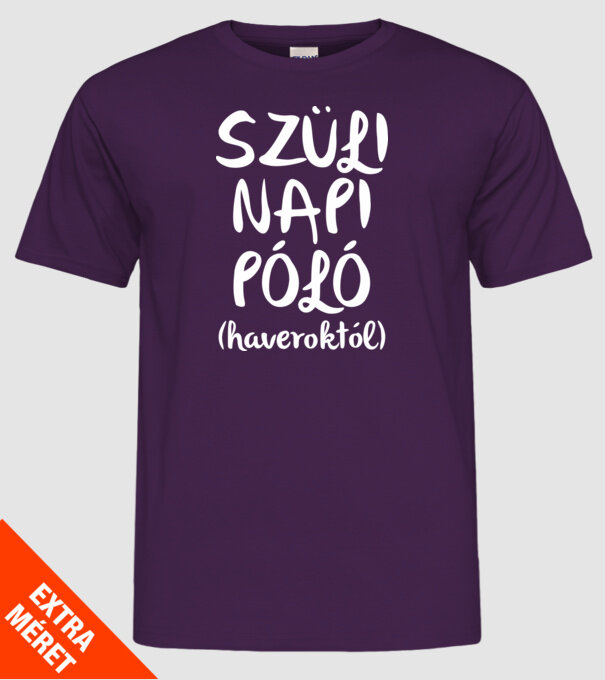  minta lila pólón