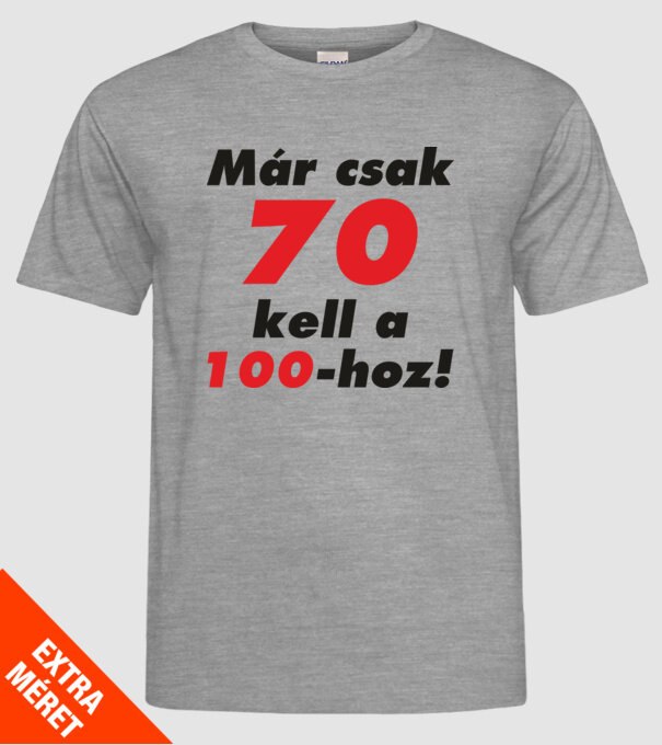  minta szürke pólón