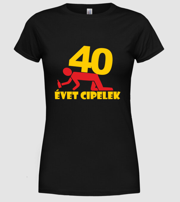  minta fekete pólón