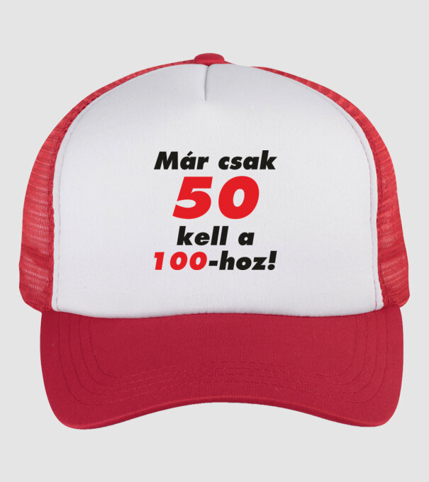  minta fehér/piros pólón