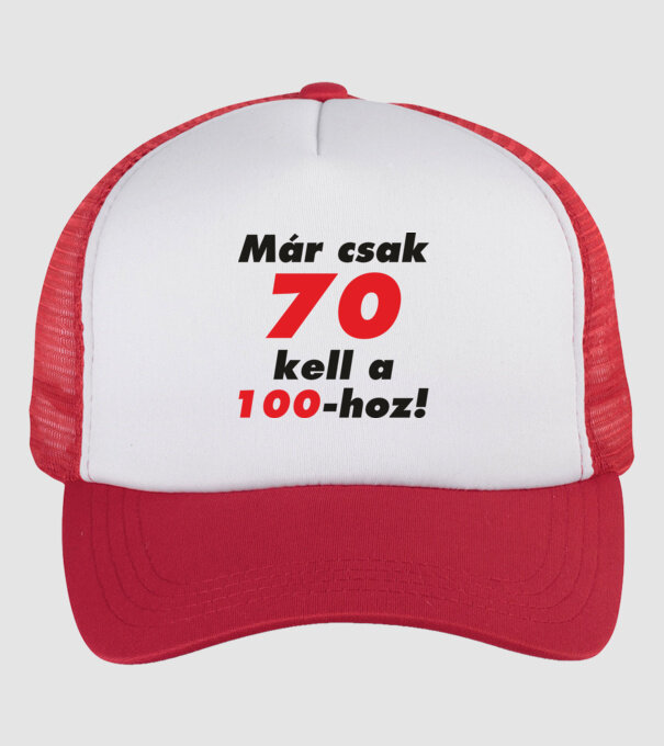  minta fehér/piros pólón