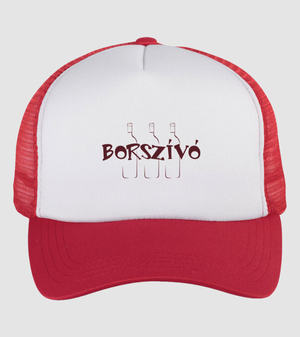  minta fehér/piros pólón