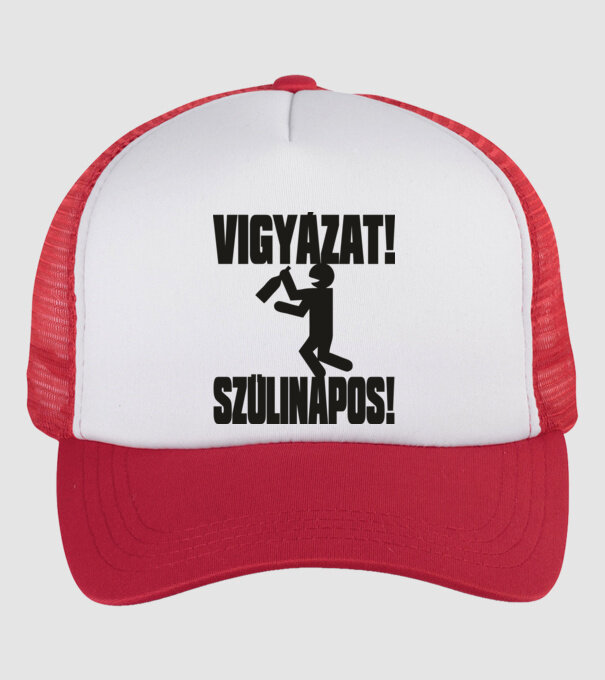  minta fehér/piros pólón