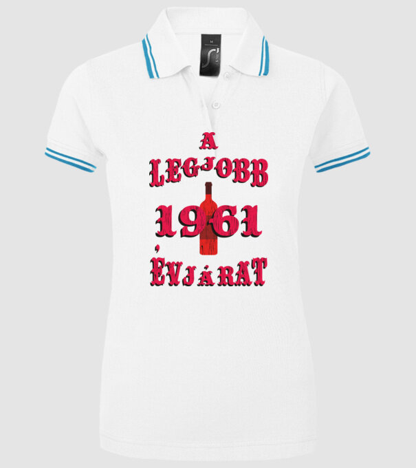  minta fehér pólón