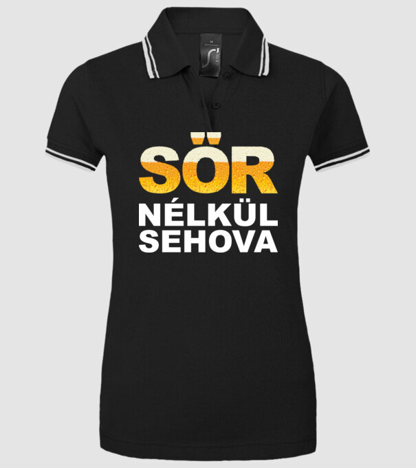  minta fekete pólón