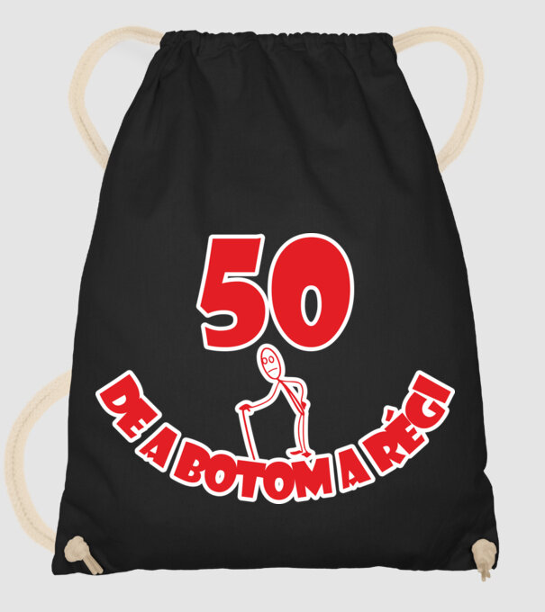  minta fekete pólón