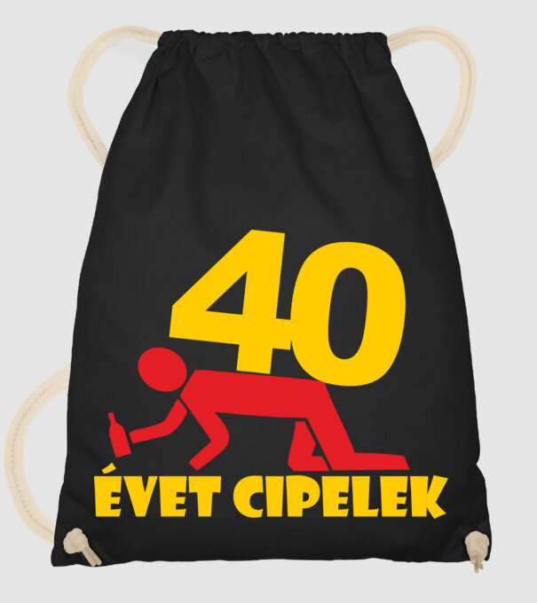  minta fekete pólón