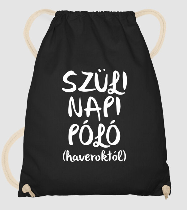  minta fekete pólón