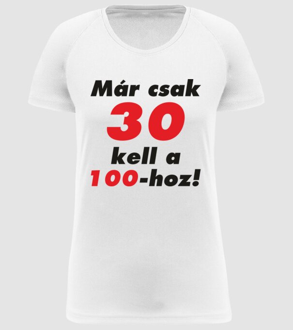  minta fehér pólón