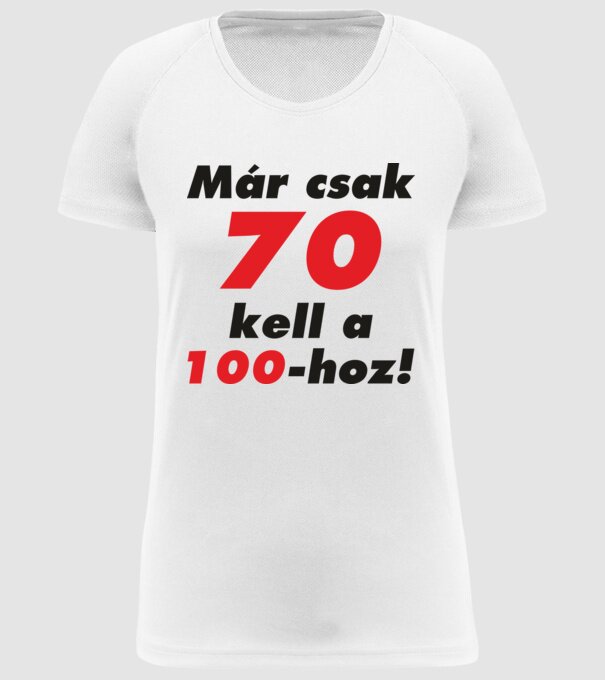  minta fehér pólón