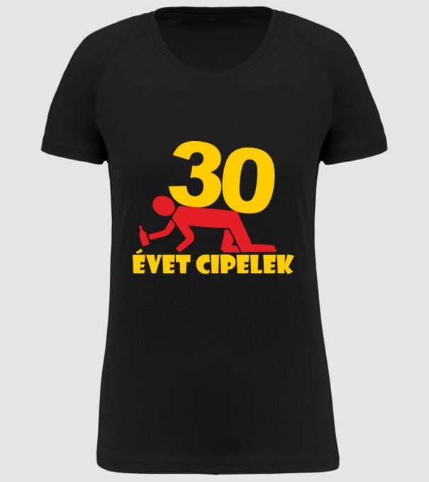  minta fekete pólón