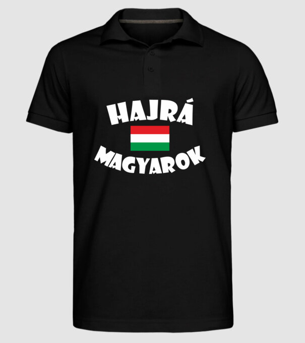  minta fekete pólón