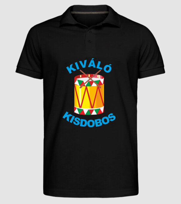  minta fekete pólón