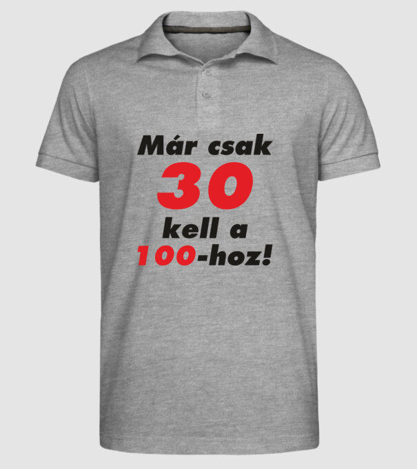  minta szürke pólón