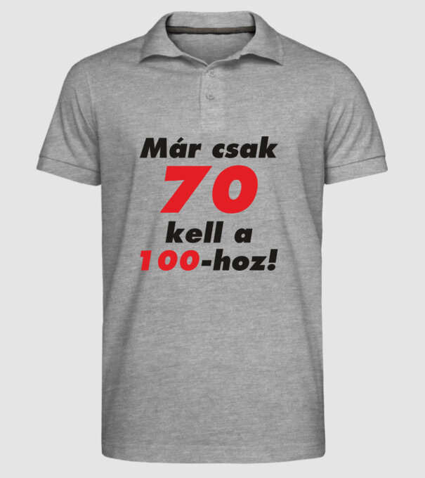  minta szürke pólón