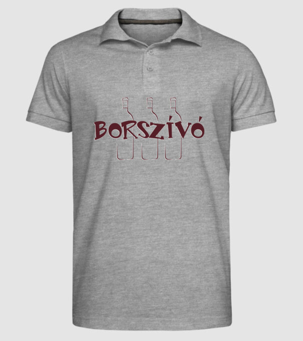 minta szürke pólón