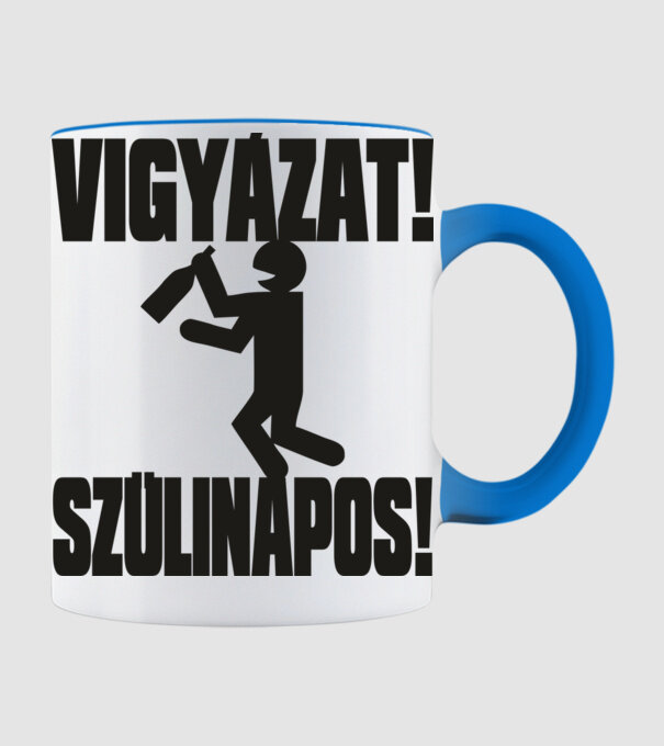  minta világoskék pólón
