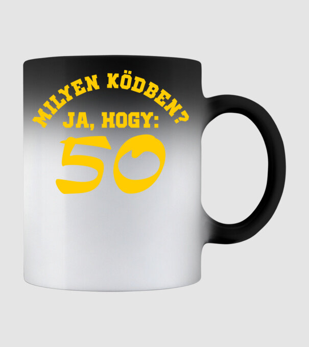  minta fekete pólón